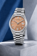 Citizen TSUYOSA Salmon Dial Automatic NJ0158-89Y 40mm Watch