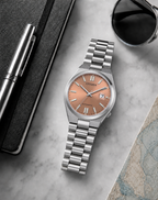 Citizen TSUYOSA Salmon Dial Automatic NJ0158-89Y 40mm Watch