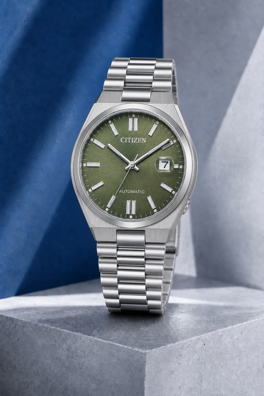 Citizen TSUYOSA Olive Green Dial Automatic NJ0158-89Z 40mm Watch