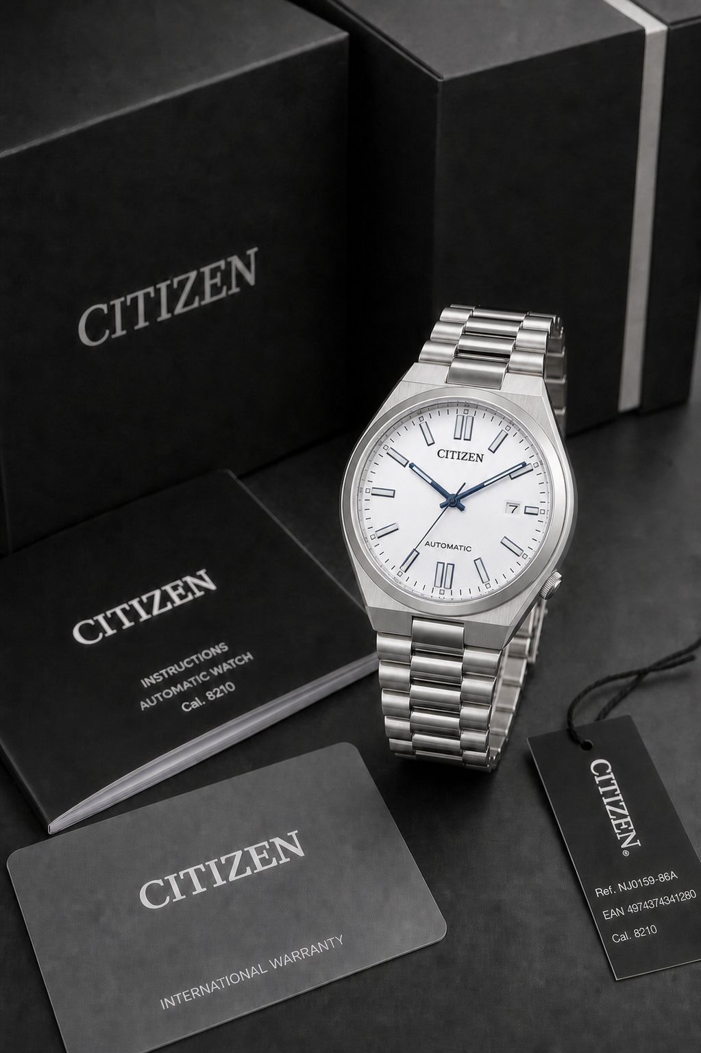 Citizen TSUYOSA White Dial Automatic NJ0159-86A 40mm Watch
