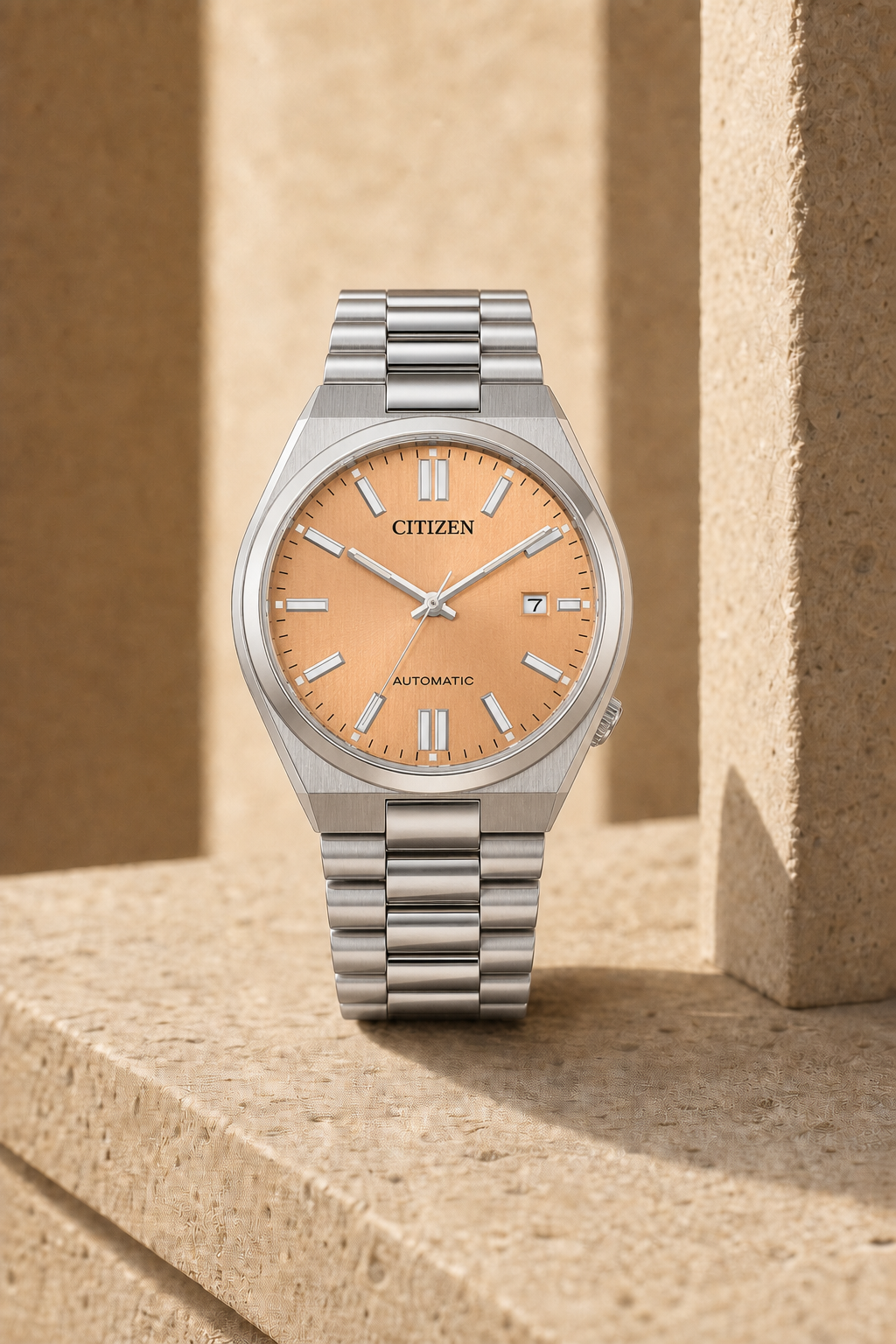 Citizen TSUYOSA Salmon Dial Automatic NJ0159-86Z 40mm Watch
