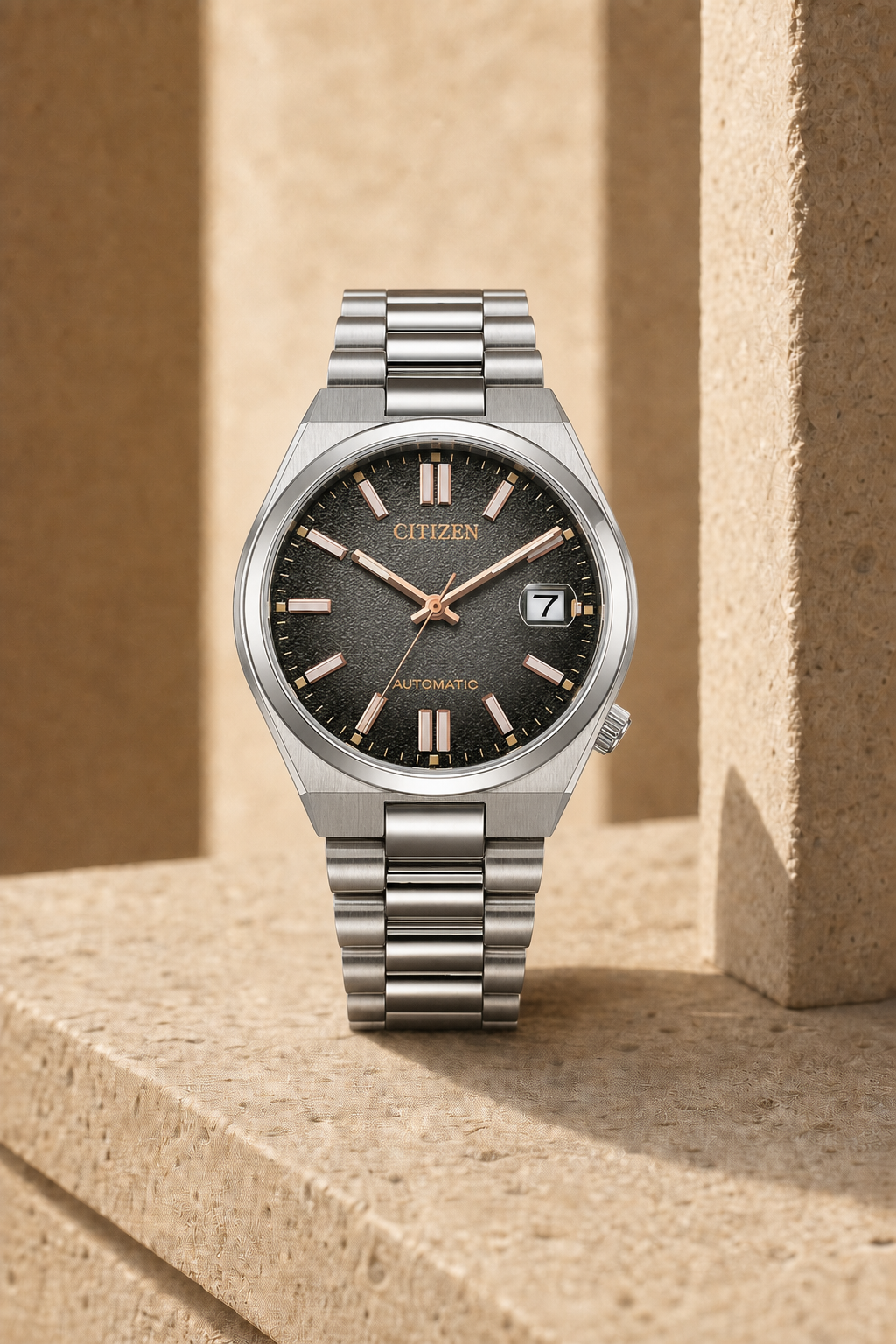 Citizen TSUYOSA 37 Black Dial Automatic NJ0200-50E 37mm Watch