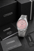 Citizen NJ0200-50Z automatic watch with official Citizen box and warranty documents