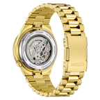 Citizen TSUYOSA Shore Goldfarben Grünes Zifferblatt Automatik NJ0232-53X 40mm Uhr