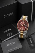 Citizen NJ0234-58X automatic watch with official Citizen box and warranty documents