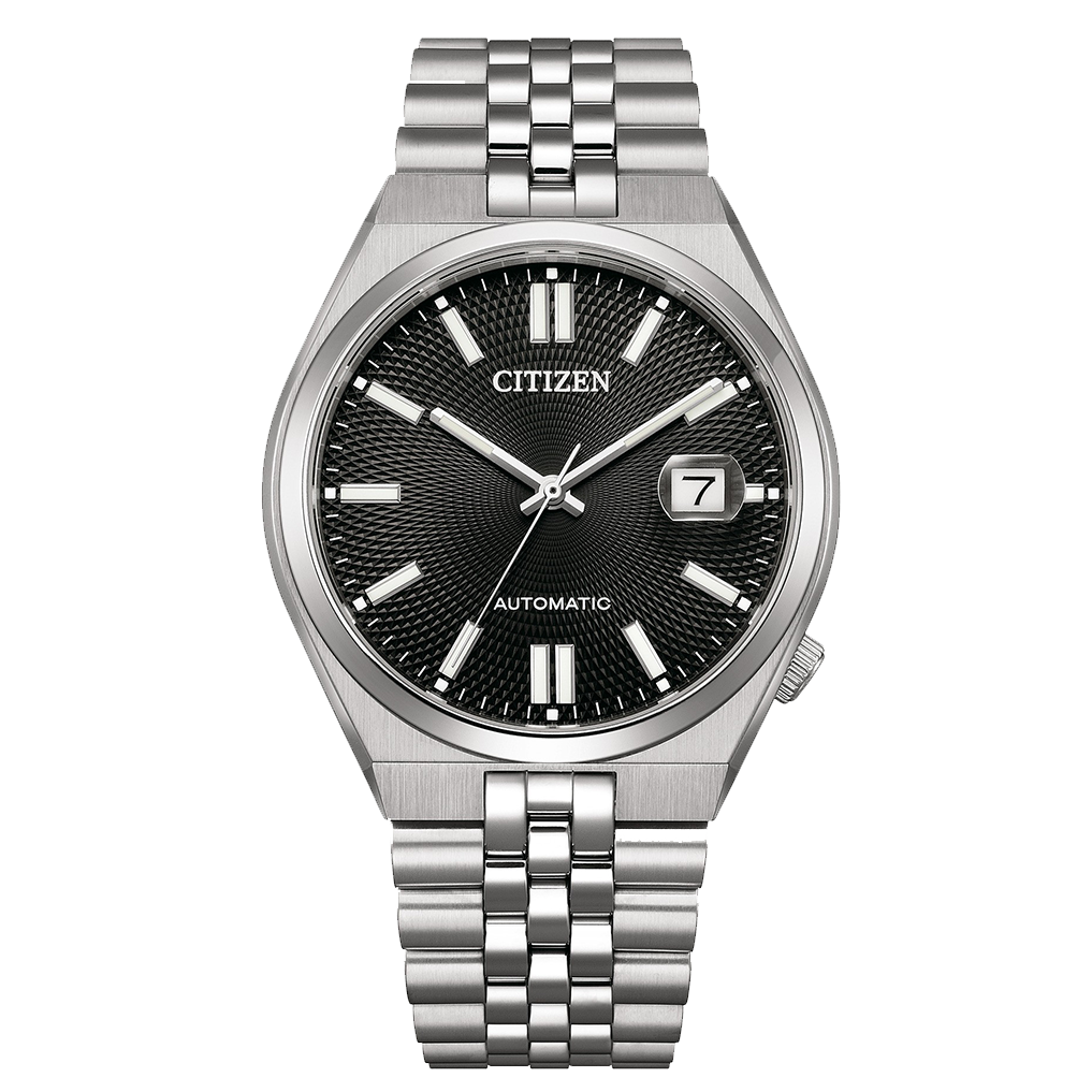 Citizen TSUYOSA 60 Black Dial Automatic NK0020-55E 40mm Watch