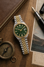 Citizen NK0024-54X automatic watch styled on a classic travel desk