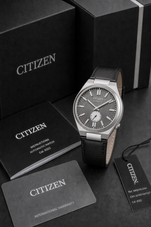 Citizen NK5010-01H automatic watch with official Citizen box and warranty documents