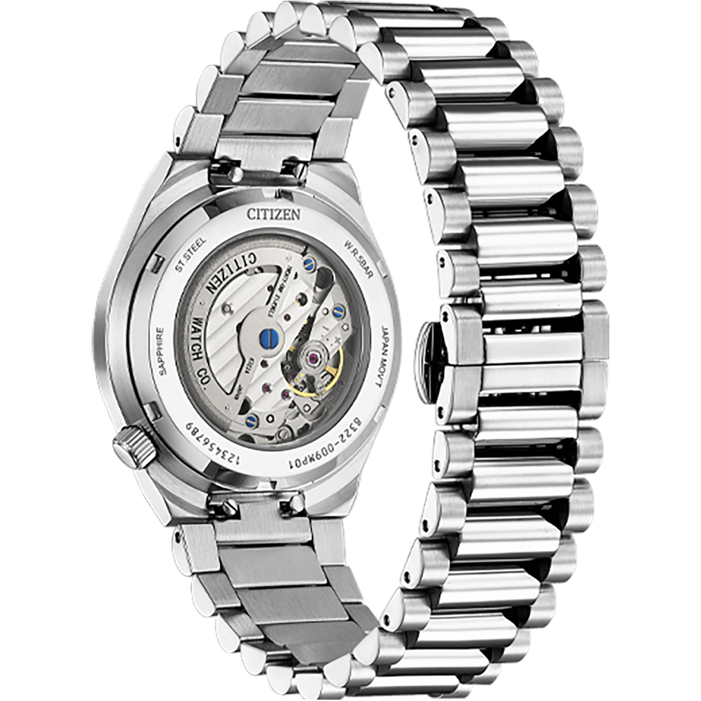 Montre Citizen TSUYOSA petite seconde cadran doré automatique NK5010-51X 40 mm