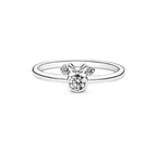 Pandora Disney Minnie Mouse funkelnder Kopfring mit klarem Zirkonia P-190074C01-54 für Damen