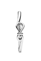 Pandora Infinity Knot Ring With White Sterling Silver P-198898C00-54 For Women