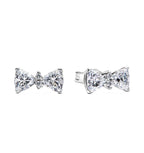 Pandora Funkelnde Schleifen Ohrstecker Mit Klarem Zirkonia P-293506C01 Für Damen
