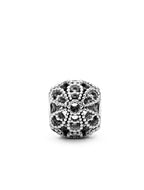 Pandora Openwork Flower Charm With Clear Beads P-791282 For Women
