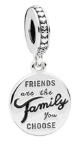Pandora Friends Are Family Dangle Charm With Black Enamel 798124EN16 For Women