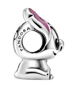 Pandora Disney Lilo And Stitch Silver Charm With Black And Purple Enamel 798844C01 For Women