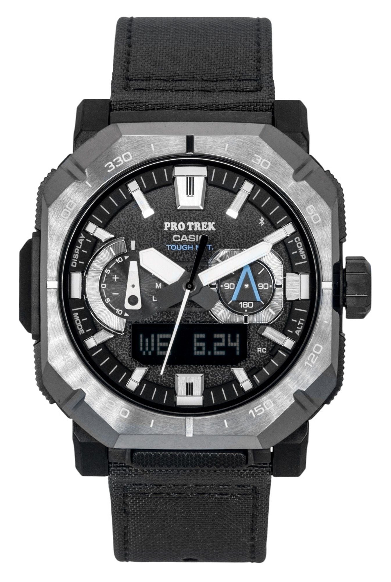 Casio Pro Trek Analog Digital Smartphone Link Black Dial Solar PRW-B1000B-2 100M Men's Watch