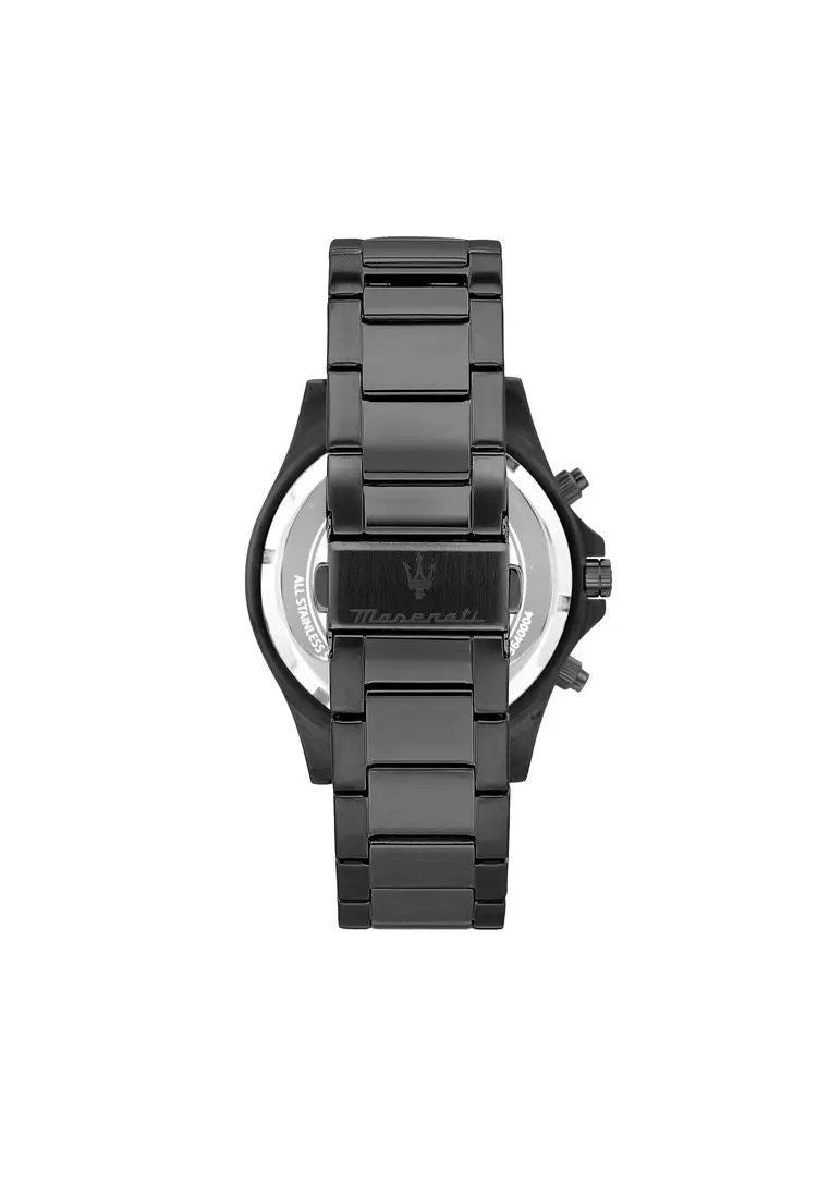 Maserati Sfida Limited Edition roestvrijstalen chronograaf grijze wijzerplaat quartz R8873640016 100M herenhorloge