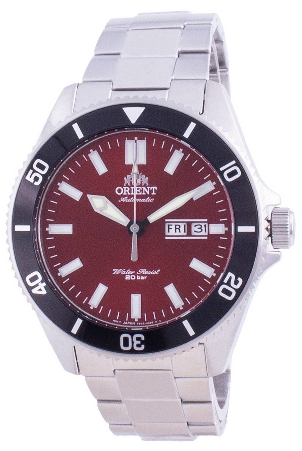 Orient Sports Diver automatisch herenhorloge met rode wijzerplaat RA-AA0915R19B 200M