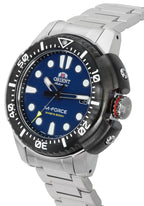 Orient M-Force AC0L Sports Stainless Steel Blue Dial Automatic Diver's RA-AC0L07L00B 200M Men's Watch