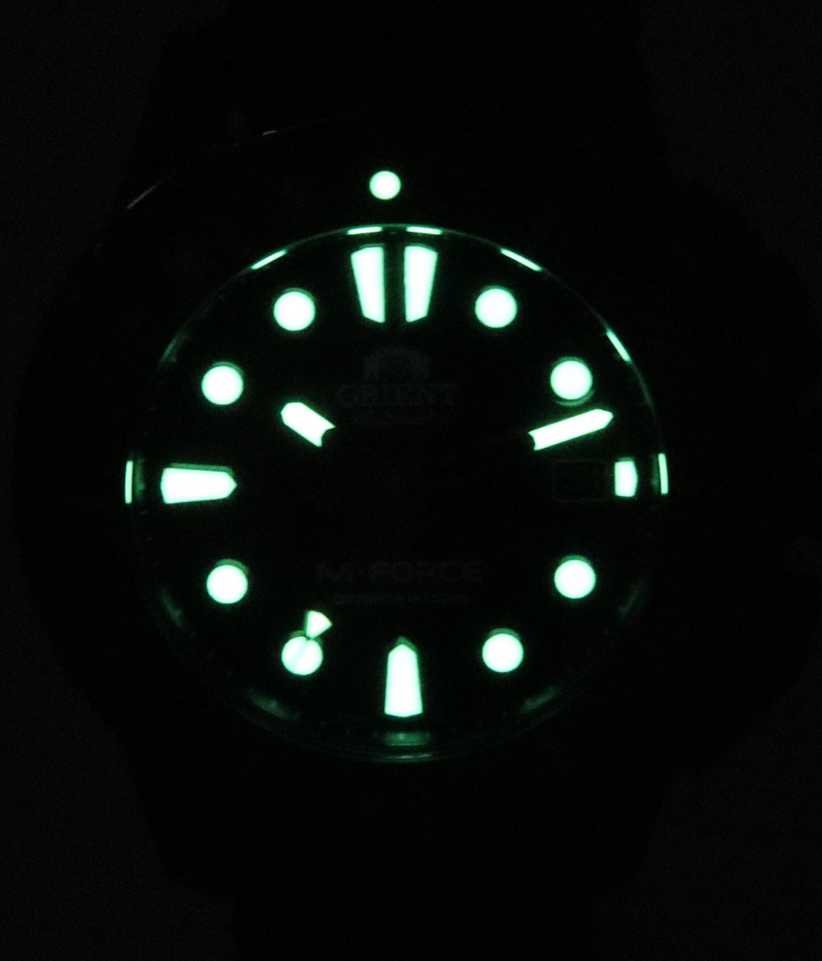Orient M-Force Limited Edition automatisch duikershorloge met rode wijzerplaat RA-AC0L09R00B 200M herenhorloge