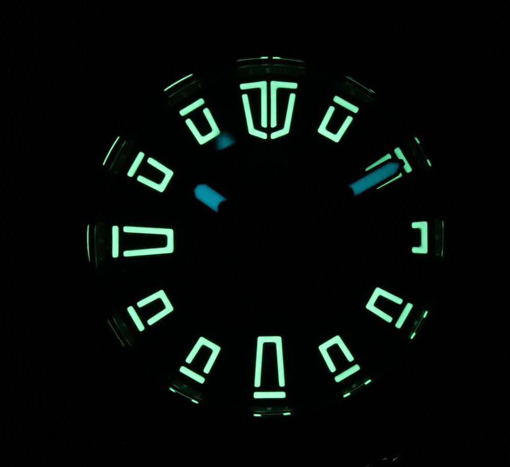 Orient M-Force groene wijzerplaat roestvrijstalen automatische duiker RA-AC0N03E10B 200M herenhorloge