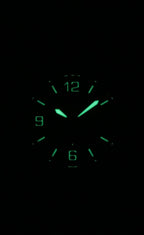 Orient Mako III Stainless Steel Brown Dial Solar Diver's RA-WJ0004Y 200M Men's Watch
