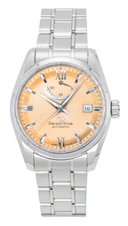 Orient Star Contemporary Stainless Steel Copper Dial Automatic RE-AU0108G 100M Men's Watch