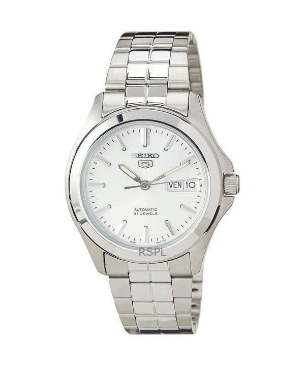 Generalüberholte Seiko 5 Silver Dial Automatik 21 Jewels SNKK87K1 Herrenuhr