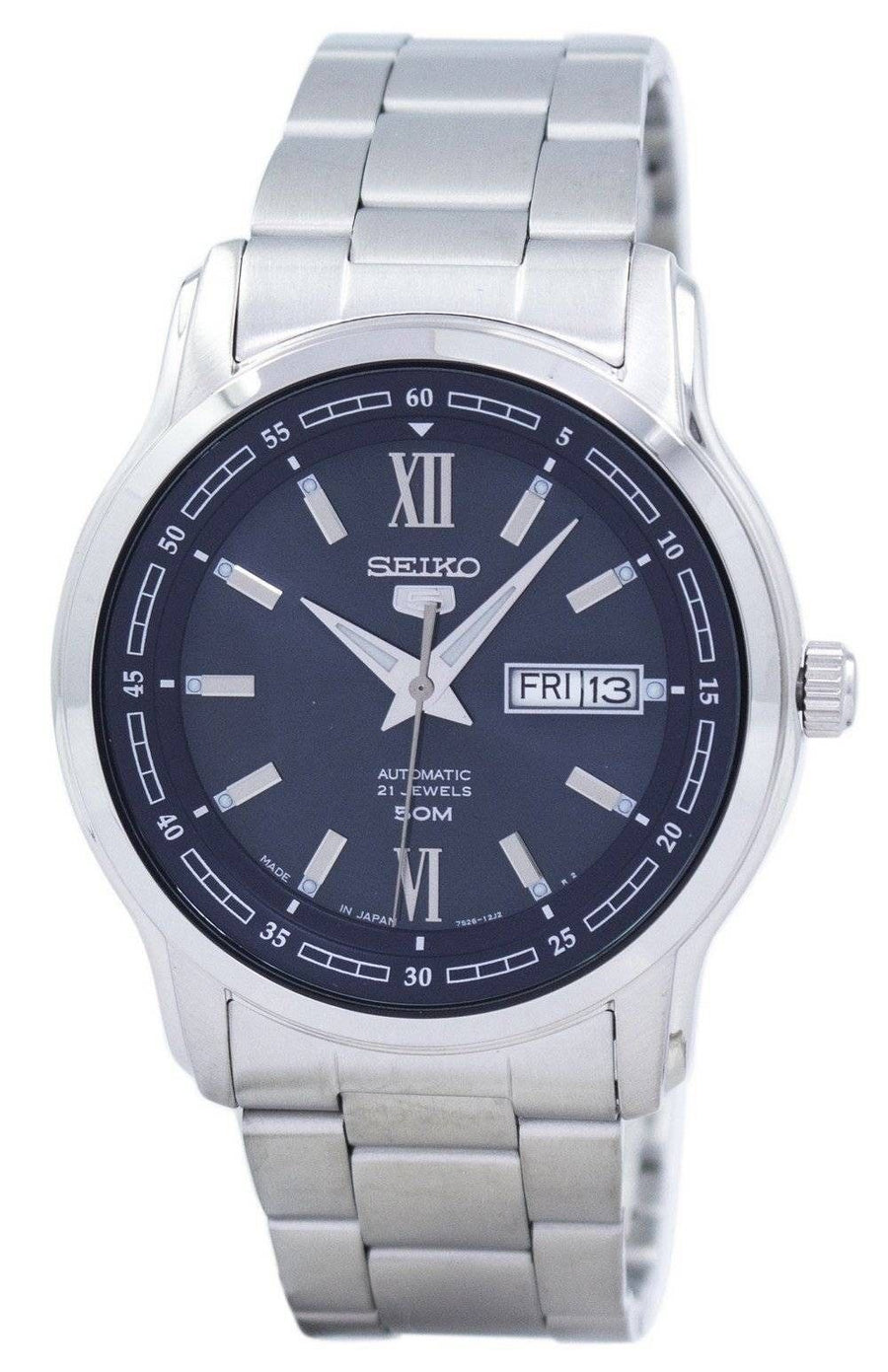 Generalüberholte Seiko 5 Automatik Japan Made SNKP17 SNKP17J1 SNKP17J Herrenuhr