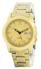 Refurbished Seiko 5 Gold Dial Automatic 21 Jewels SNKK38J1 Men's Watch