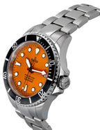 Ratio FreeDiver Sapphire Stainless Steel Orange Dial Automatic RTF045 200M Men's Watch