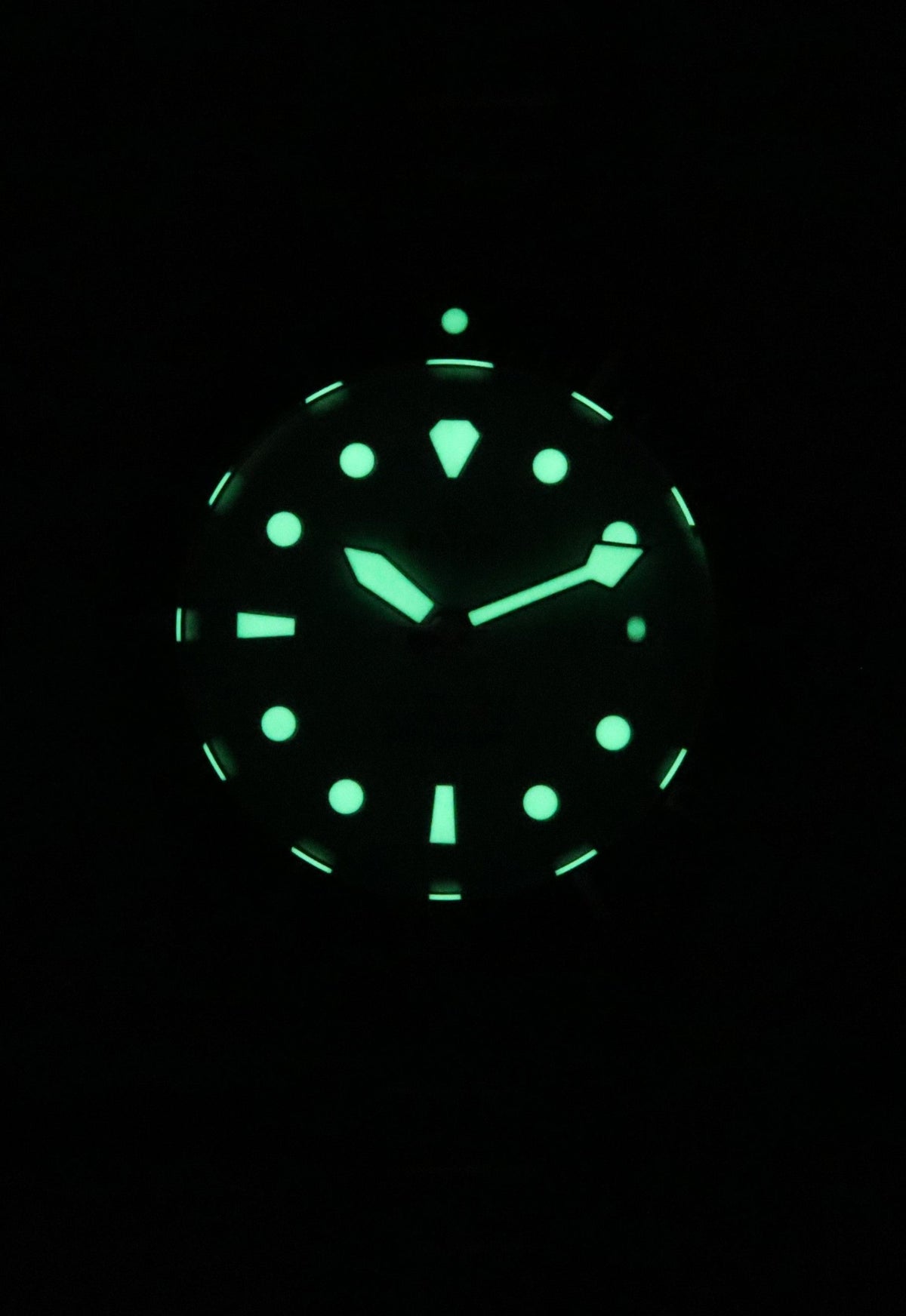 Ratio FreeDiver saffier roestvrij staal groene wijzerplaat automatisch RTF049 200M herenhorloge