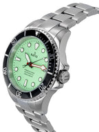 Ratio FreeDiver Sapphire Stainless Steel Green Dial Automatic RTF049 200M Men's Watch