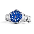 Ratio FreeDiver GMT Series Sapphire Stainless Steel Blue Dial Automatic RTF053 200M Men's Watch