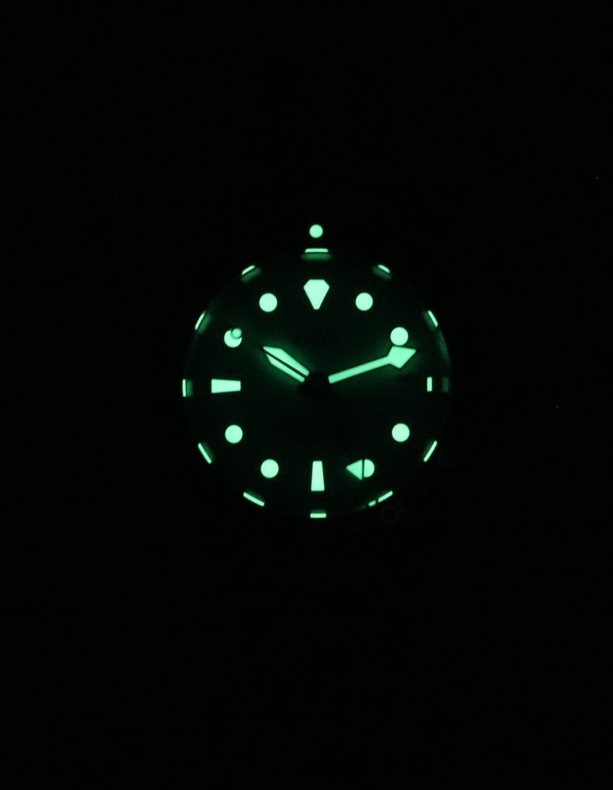 Ratio FreeDiver GMT-serie saffier roestvrij staal groene wijzerplaat automatisch RTF059 200M herenhorloge