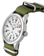 Ratio Quest Men's Field Watch Sapphire Nylon Strap Quartz RTQ025 100M Lewis And Clark Edition