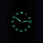 Ratio Skysurfer Pilot Blue Sunray Zifferblatt Leder Automatik RTS318 200M Herrenuhr