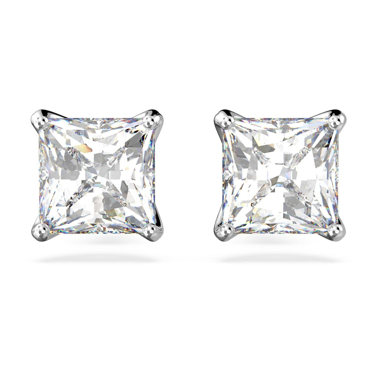 Swarovski Stilla Attract gerhodineerde en zirkonia oorknopjes 5430365 voor dames