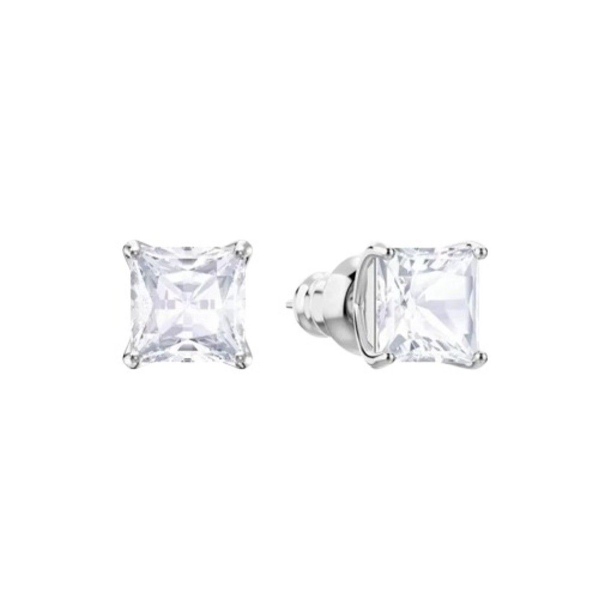 Swarovski Stilla Attract gerhodineerde en zirkonia oorknopjes 5430365 voor dames