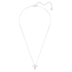 Swarovski Mesmera Rhodium Plated And Zirconia Pendant 5571077 For Women