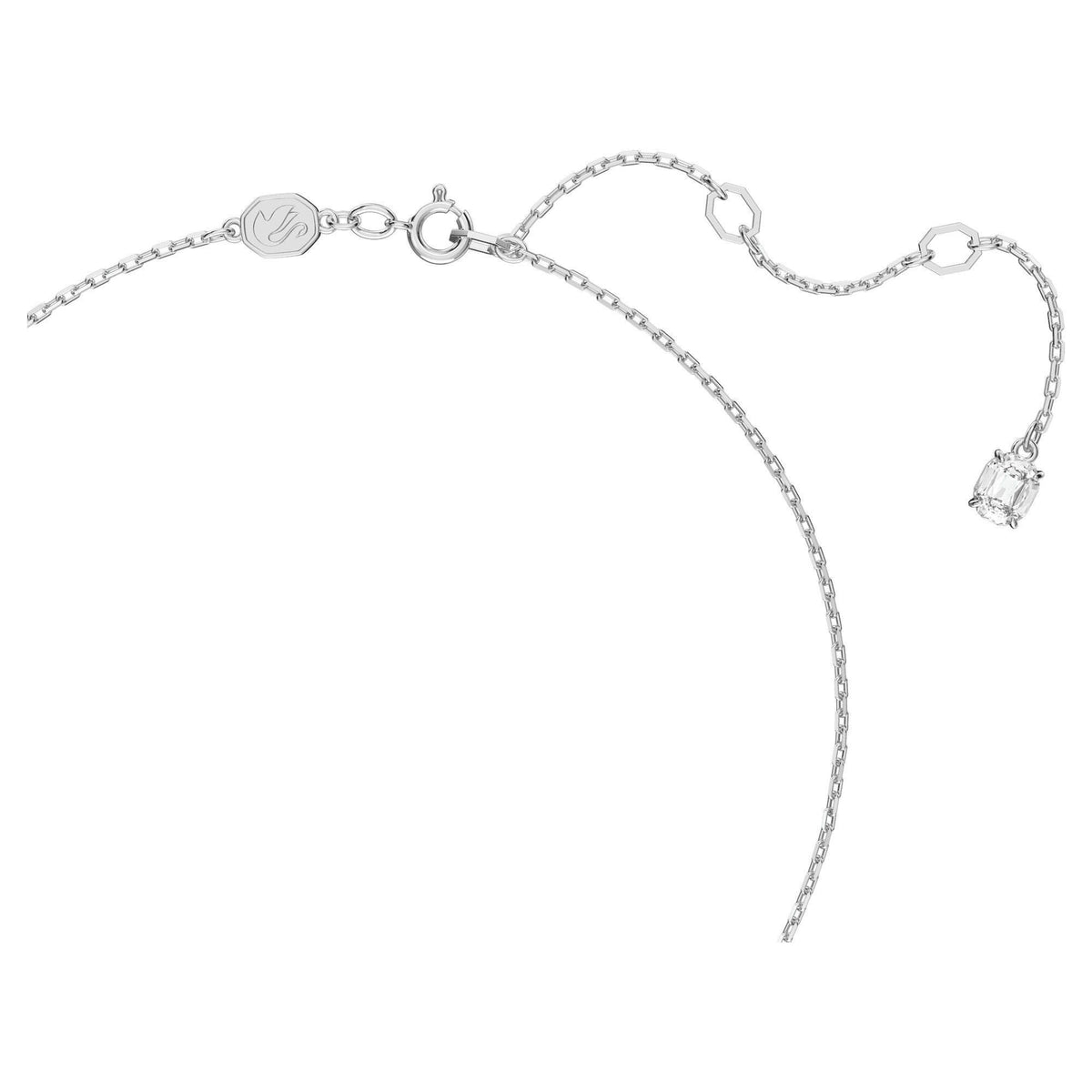 Swarovski Stilla gerhodineerd en zirkonia hanger 5636706 voor dames