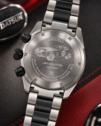 Seiko Prospex Speedtimer SBDL123 Datsun 240Z Limited Edition caseback