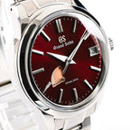 Grand Seiko Elegance Limited Edition 20th Anniversary Stainless Steel Red Dial Automatic SBGA499G 100M Men's Watch
