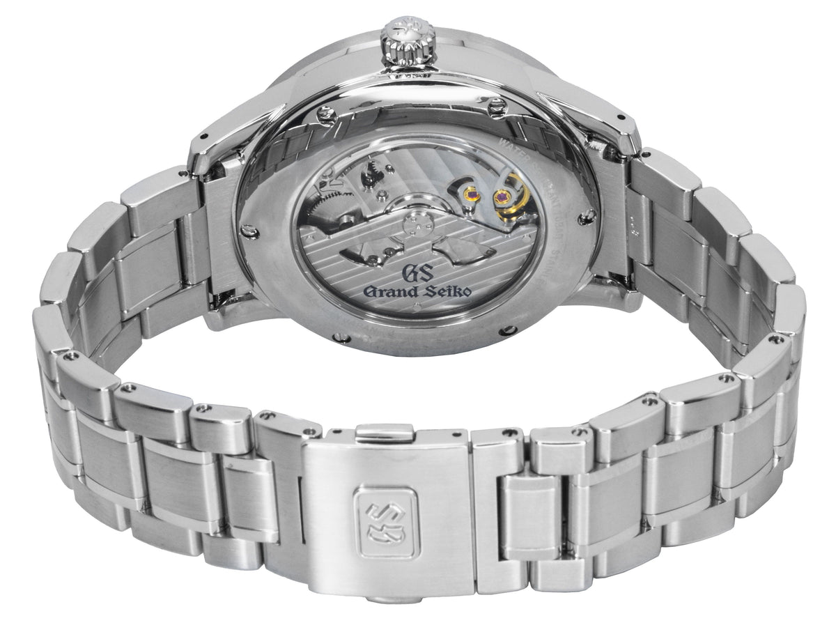 Grand Seiko Elegance GMT Stainless Steel Silver Dial Automatic SBGE269G 100M Men's Watch