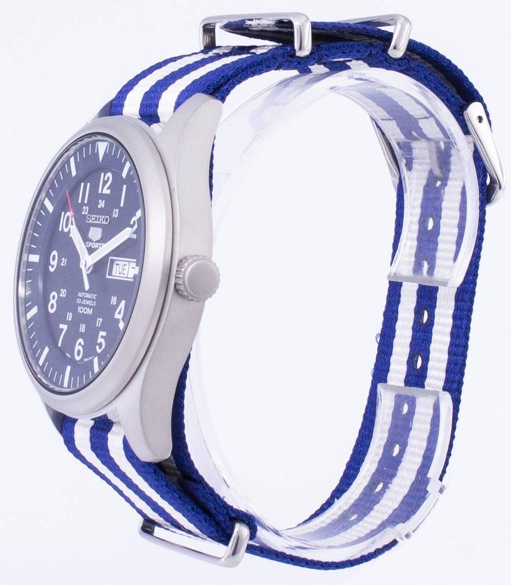 Seiko 5 Sports Automatic Nato Strap SNZG11K1-var-NATO2 Men's Watch