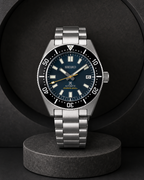 Seiko Prospex SPB149J1 automatic diver watch dark pedestal product shot