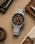 Seiko Prospex SPB240J1 travel desk flat lay
