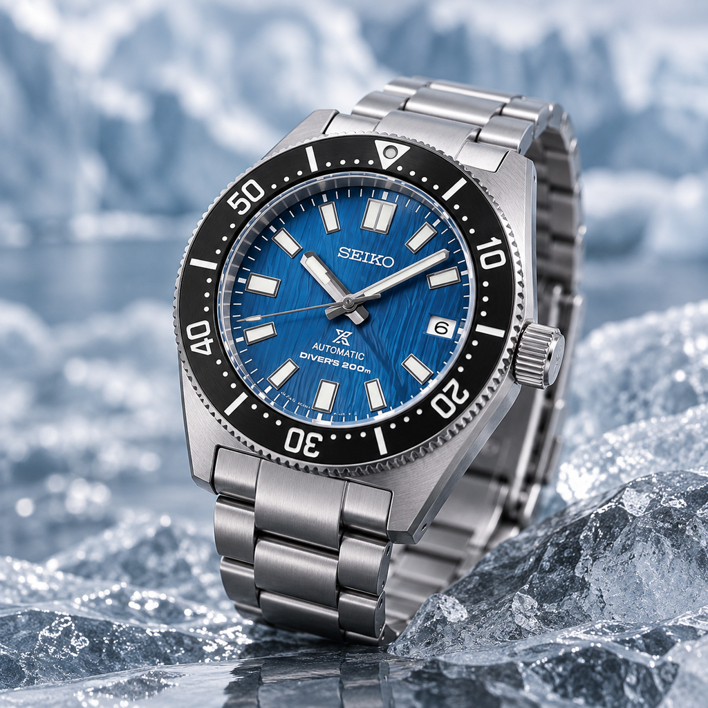 Seiko Prospex SPB297J1 glacier product shot