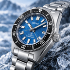 Seiko Prospex SPB297J1 blue dial macro