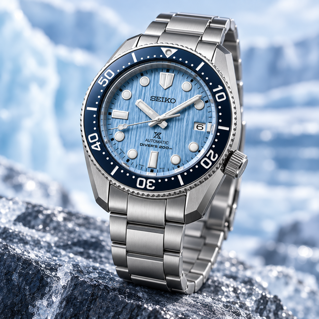 Seiko Prospex SPB299J1 glacier diver watch
